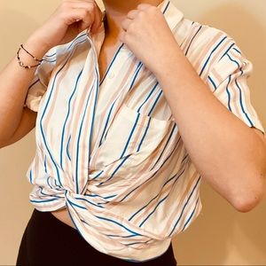 Forever21 Crop Blouse